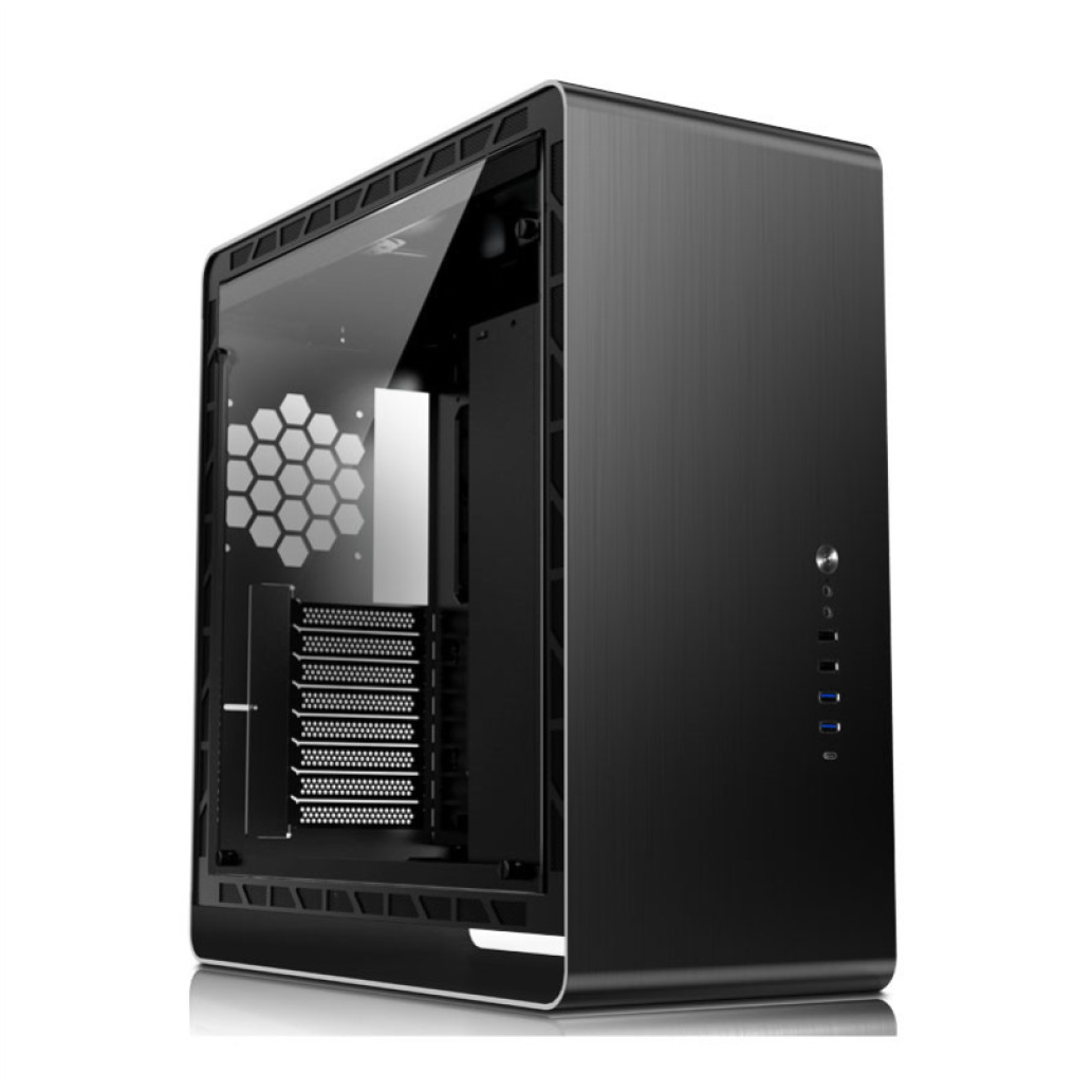 Jonsbo umx6s | atx | kaljeno steklo | črna | računalniško ohišje 1 Ohišje jonsbo umx6s atx – črna komponentko