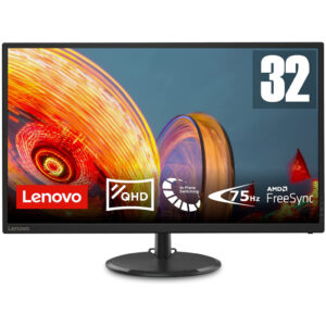 Monitor Lenovo D32Q-20 | 81,0 cm (31,5") | 2560x1440 | 75Hz | 4ms | IPS | HDMI DisplayPort | NTSC72% | FreeSync | Poslovni Monitor