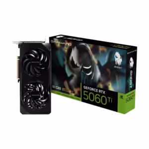 Gainward Ghost OC NVIDIA GeForce RTX 5060 Ti | 8GB GDDR7 | DLSS 4 | PCIe 5.0 | HDMI 2.1b 3x DisplayPort 2.1b | Grafična Kartica