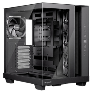 be quiet! Light Base 500 | ATX Micro-ATX Mini-ITX | 4x Pure Wings 3 PWM | Kaljeno Steklo | Črno Gaming Ohišje