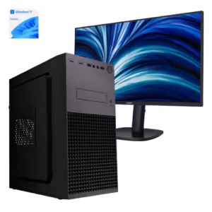 MEGA MT S4 | Intel Core Ultra 5 225 | Intel Graphics | 16GB DDR5 + 500GB NVMe | Windows 11 Home + Philips 24" FHD | Namizni Računalniški Komplet