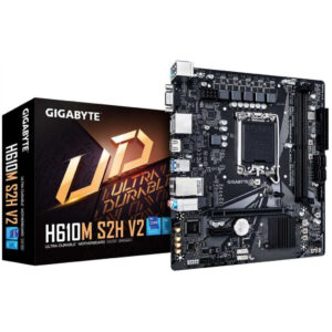 GigaByte H610M S2H V2 | microATX | LGA 1700 | VGA HDMI2.1 DisplayPort1.2 | Matična Plošča