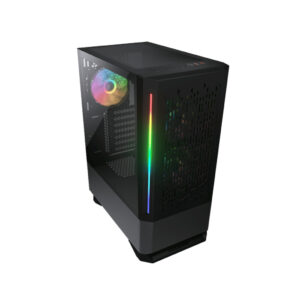 Cougar MX430 Air RGB | Midi-Tower | Kaljeno Steklo | Črn | Ohišje