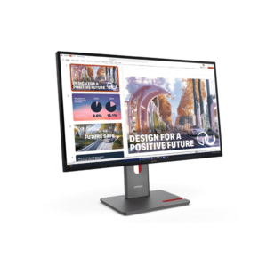 Lenovo ThinkVision P27QD-40 | 27″ QHD IPS 120Hz 4ms USB-C 140W RJ45 KVM Pivot | Profesionalni Monitor