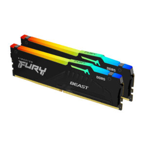 KINGSTON Fury Beast RGB KF556C40BBAK2-32 | 32GB 2x16GB DDR5-5600 CL40 | Intel XMP 3.0 | RAM Pomnilnik