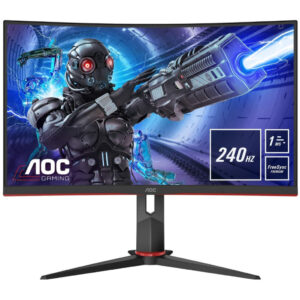 Curved Gaming Monitor AOC 81,3 cm (32,0") C32G2ZE/BK | 1920x1080 240Hz | VA 1ms 2xHDMI DisplayPort 3H sRGB123% FreeSync Premium