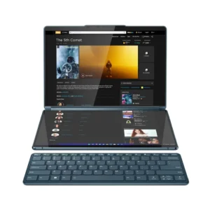 Lenovo Yoga Book 9 | 2x 33,7 cm (13,3") | 2880x1800 | OLED | 400nit | i7-1355U/16GB/SSD1TB/BL/ALU/Pisalo/Intel Iris XE/Win11Home | (82YQ0034RM) | Prenosnik z dvema zaslonoma na dotik in pisalom