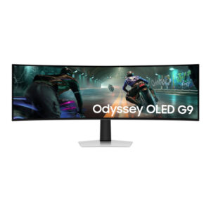 Monitor Samsung S49DG910SU Odyssey G9 | 124,5cm (49") | 5120x1440 | 144Hz | OLED | 0,03ms | DCI-P3-99% | FreeSync Premium PRO G-Sync Compatible | HDR10+ | Ukrivljen Gaming Monitor