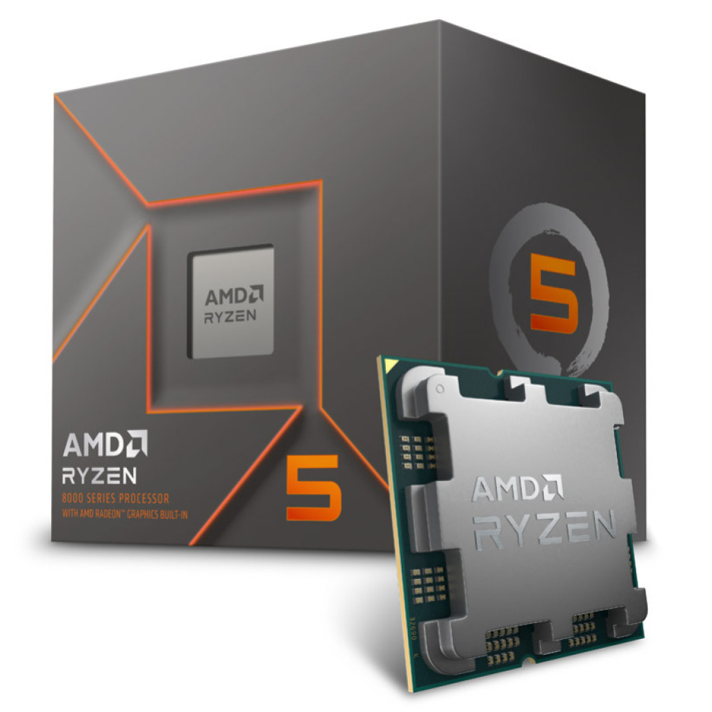 Amd ryzen 5 8500g | am5 | 6 jedr 12 niti | 3,7/5,0ghz | box procesor s hladilnikom radeon wraith stealth 1 Procesor amd am5 ryzen 5 8500g 6c/12t 3,7ghz/5,0ghz box 65w grafika radeon wraith stealth hladilnik komponentko