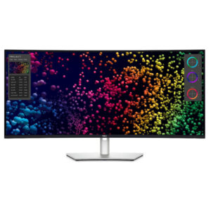Dell U4025QW | 100,8 cm (39,7") | 5120x2160 | 120Hz | IPS | 5ms | HDMI DisplayPort Thunderbolt4 USB-C 140W 5xUSB3.2 2xUSB-C-Out | HAS | Zvočniki | 3H | sRGB100% | KVM | Ukrivljen Profesionalni Monitor
