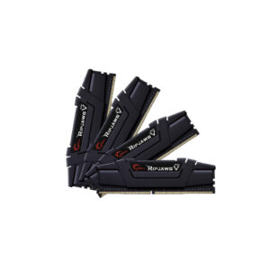 G.Skill Ripjaws | 64GB KIT (4x16GB) | DDR4 | 3200MHz | CL16 | XMP2.0 | 1,35V | Črna | F4-3200C16Q-64GVK | RAM Pomnilnik