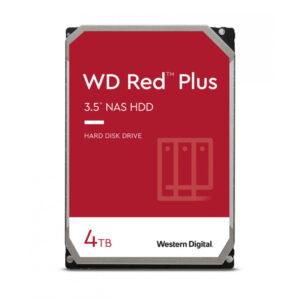 WD Red Plus | 4TB | SATA3 | 6Gb/s | 256MB | WD40EFPX | Trdi Disk Primeren za NAS