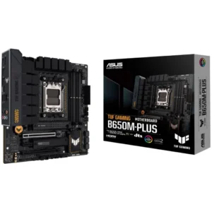 Asus TUF GAMING B650M-PLUS | AM5 B650 | microATX DDR5 | HDMI 2.1 DisplayPort 1.4 In 2.5G LAN | Matična Plošča