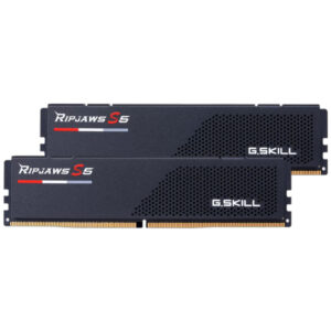 G.Skill Ripjaws S5 | DDR5 | 64GB (2x32GB) | 6400MHz | CL32 | XMP3.0 | 1,1V | Gaming | Črna | F5-6400J3239G32GX2-RS5K | RAM Pomnilnik