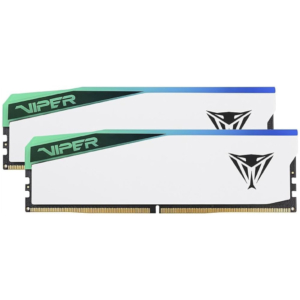 Patriot Viper Elite 5 RGB | 32GB 2x16GB DDR5 6200MHz CL42 | Intel XMP 3.0 In AMD EXPO | Bela | RAM Pomnilnik