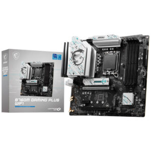 MSI B760M Gaming Plus WiFi | LGA 1700 | microATX | DDR5 | HDMI DisplayPort | Matična Plošča