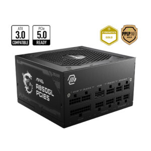MSI MAG A850GL | 850W | 80Plus Gold | Črna | 306-7ZP8A11-CE0 | Modularni Napajalnik