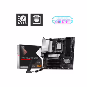 MSI PRO B850M-P WIFI | AM5 | microATX | HDMI DisplayPort | Matična Plošča