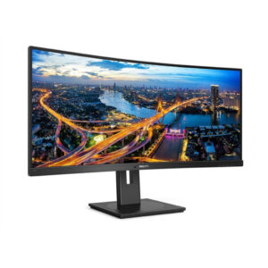 Monitor Philips 346B1C | 86,4 cm (34,0") | 3440x1440 | 100Hz | VA | 5ms | HDMI DisplayPort USB-C 4xUSB3.0 | HAS | Zvočniki | 2H | sRGB119% | Ukrivljen Profesionalni Monitor