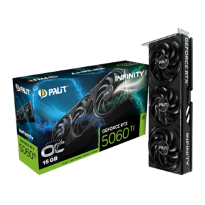 Palit Infinity 3 OC GeForce RTX 5060 Ti | 16 GB GDDR7 | DLSS 4 PCIe 5.0 | Grafična Kartica
