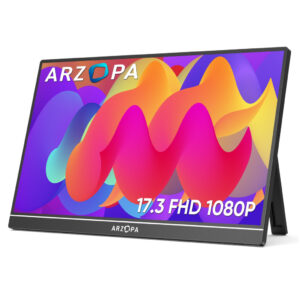 Arzopa A1 M 6800K | 43,9cm (17,3") | 1920x1080 | IPS | 5ms | HDMI-Mini USB-C | Zvočniki | NTSC72% | Prenosni Monitor