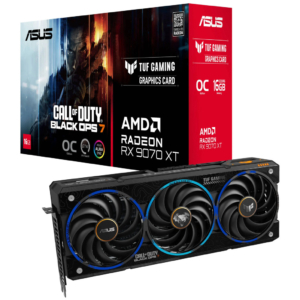 ASUS TUF Gaming Radeon RX 9070 XT COD BO7 Special Edition | 16GB GDDR6 | RDNA 4 | Call Of Duty Black Ops 7 | 3X Axial-Tech | Grafična Kartica