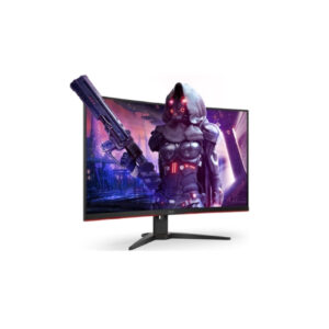 AOC | 80,0 cm (31,5") |2560x1440 | Curved | 165Hz | VA | 1ms | 2x HDMI DisplayPort | Zvočniki 3H | FreeSync Premium | sRGB 121% | CQ32G2SE | Gaming Monitor