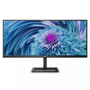 Monitor Philips 346E2LAE | 86,4 cm (34,0") | 3440x1440 | 100Hz | IPS | 1ms | HDMI DisplayPort USB-C 4xUSB3.2 | HAS | Zvočniki | 3H | sRGB | FreeSync | Monitor za Dom