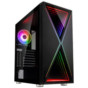 Ohišje Gaming KOLINK VOID X ATX ARGB osvetljeno ohišje, črno