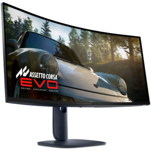 Dell Alienware AW3425DWM | 86,4cm (34") | 3440x1440 | 240Hz | QD-OLED | 0,03ms | FreeSync Premium PRO G-Sync Compatible | Ukrivljen Gaming Monitor