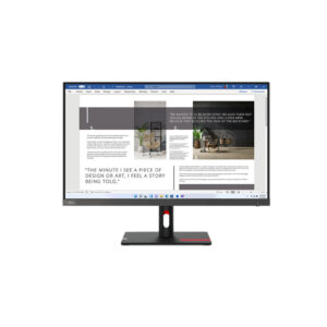 Monitor Lenovo ThinkVision 63DFKAT4EU | 68,6 cm (27,0") | 1920x1080 | 100Hz | IPS | 4ms | sRGB99% | Poslovni Monitor