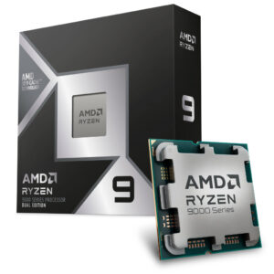 AMD Ryzen 9 9950X3D2 Dual Edition | AM5 | 16 JEDER 32 NITI | 4,3/5,6 GHz | 192 MB L3 | 200W | Radeon Grafika | BOX Brez Hladilnika | Procesor