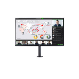 Monitor LG 32QP880N-B | 80 cm (31,5") | 2560x1440 | 75Hz | IPS | 5ms | HDMI 2xHDMI DisplayPort USB-C 2xUSB3.2 | Pivot | Zvočniki | sRGB99% | FreeSync | Monitor za Dom