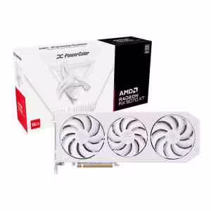 PowerColor RX 9070 XT Hellhound Spectral 16GB | GDDR6 | HDMI 3xDisplayport | Bela | Gaming Grafična Kartica
