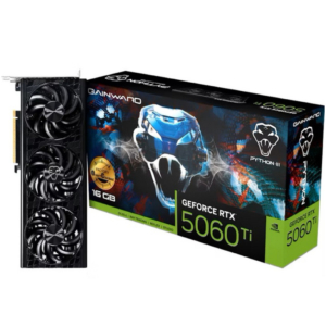 Gainward GeForce RTX 5060 Ti Python III OC | 16GB GDDR7 | DLSS 4 | HDMI 2.1b In 3x DisplayPort 2.1b | Grafična Kartica