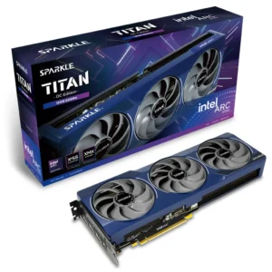 Sparkle Intel Arc B580 Titan OC 12GB | GDDR6 | 3 Ventilatorji | Gaming Grafična Kartica
