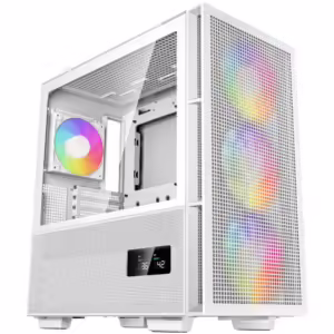 Deepcool CH560 Digital | MidiATX | Kaljeno Steklo | Bela RGB | Računalniško Ohišje