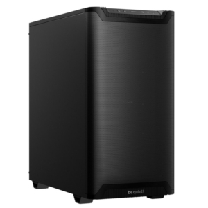 Be Quiet! Pure Base 501 Airflow Black | Črno | Mesh Airflow | 2X Pure Wings 3 140 Mm PWM | USB-C | Midi-Tower Računalniško Ohišje