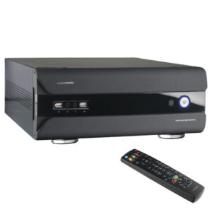 MS-Tech MC-500 HTPC | Črno | MATX | Računalniško Ohišje