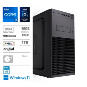 Računalnik MEGA MT S4 i7-13700 | Intel 770 | 16GB | 1TB | 450W | Win11Pro | Gaming Računalnik