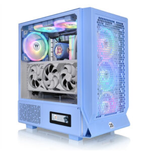 Thermaltake Ceres 330 TG | MidiATX | Kaljeno Steklo | Modra ARGB | CA-1Y2-00MFWN-00 | Računalniško Ohišje