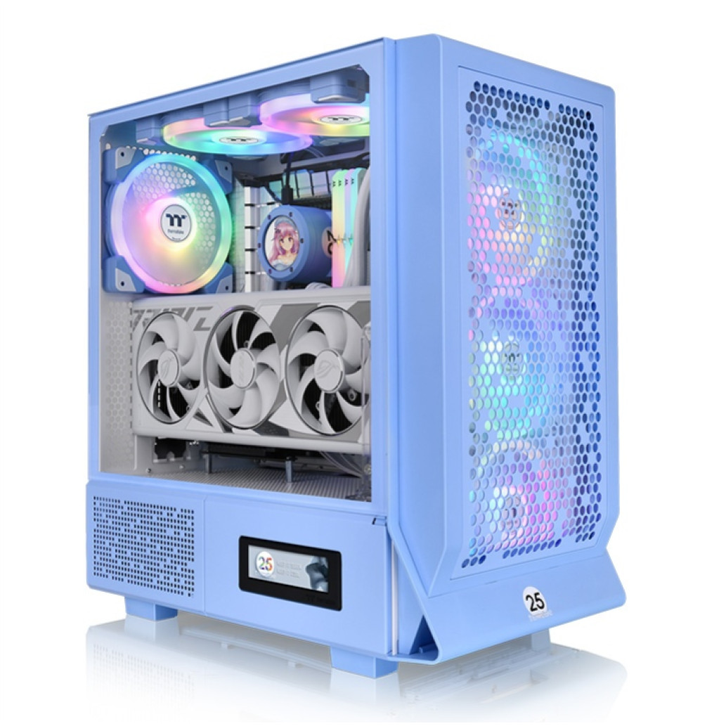 Thermaltake ceres 330 tg | midiatx | kaljeno steklo | modra argb | ca-1y2-00mfwn-00 | računalniško ohišje 1 Ohišje thermaltake ceres 330 tg midiatx – modra argb ca-1y2-00mfwn-00 komponentko
