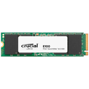 Crucial E100 2280 2TB | M.2 | PCIe 4.0 | 5000/4500MB/s | CT2000E100SSD8 | NVMe Disk SSD