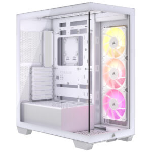 Corsair 3500X | MidiATX | Kaljeno Steklo | Bela ARGB | Računalniško Ohišje