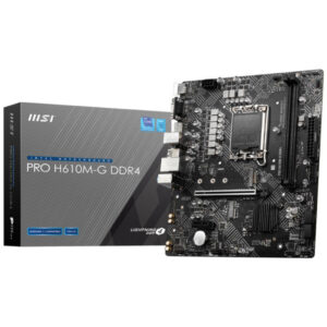 MSI H610M-P PRO | LGA 1700 | DDR4 VGA HDMI DisplayPort ATX 2xDDR4 (7D46-009R) | Matična plošča