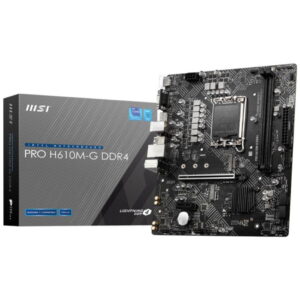 MSI PRO H610M-G | DDR4 | LGA 1700 | mATX | Matična Plošča