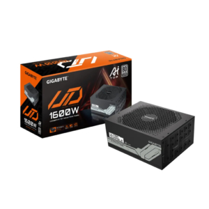 Gigabyte UD1600PM PG5 AI TOP | 1600W 80 Plus Platinum | ATX 3.1 PCIe Gen 5.0 Modularni Črn | Napajalnik