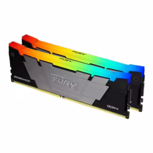 Kingston FURY Renegade RGB | 16 GB (2 × 8 GB) DDR4-4000 CL19 | Intel XMP 2.0 | Črn Gaming Pomnilnik