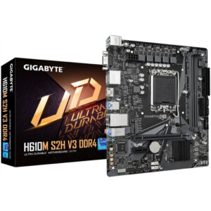 GigaByte H610M S2H V3 | LGA1700 | DDR4 | microATX | DVI-D HDMI 2xDisplayPort | Matična Plošča