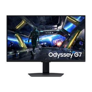 Samsung Odyssey G7 S27DG702EU | 27 Palcev | 4K UHD | 144Hz | IPS | 1ms | Smart Gaming Monitor Z Tizen | FreeSync Premium | HDR400 | Monitor